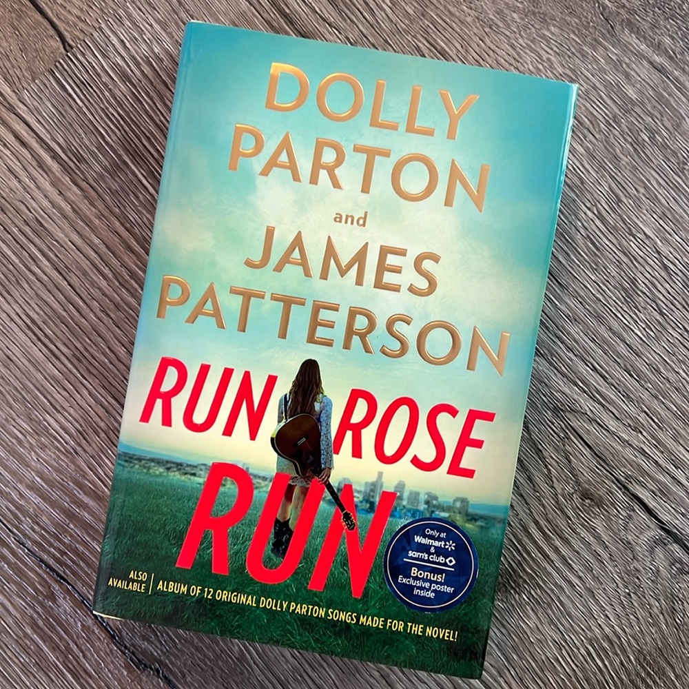 📚 2/$21 BOOKS 📚 Dolly Parton & James Patterson. Run Rose Run .